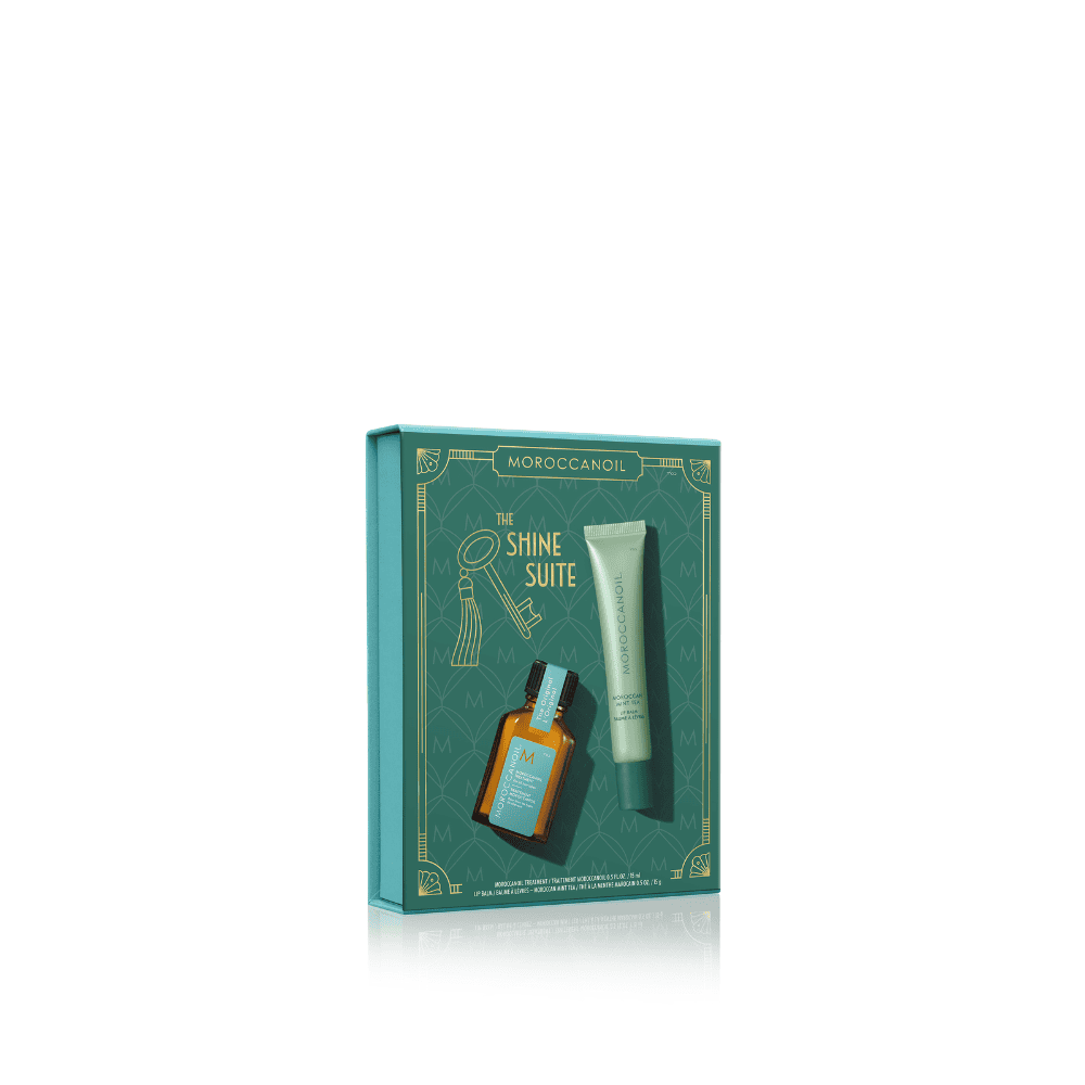 Moroccanoil The Shine Suite Moroccan Mint - Gjafasett