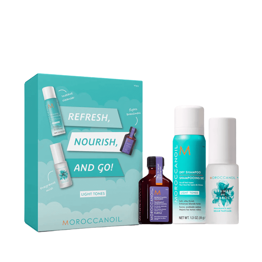 Moroccanoil Spring Kit - Refresh, Nourish, and Go! - Light Tones