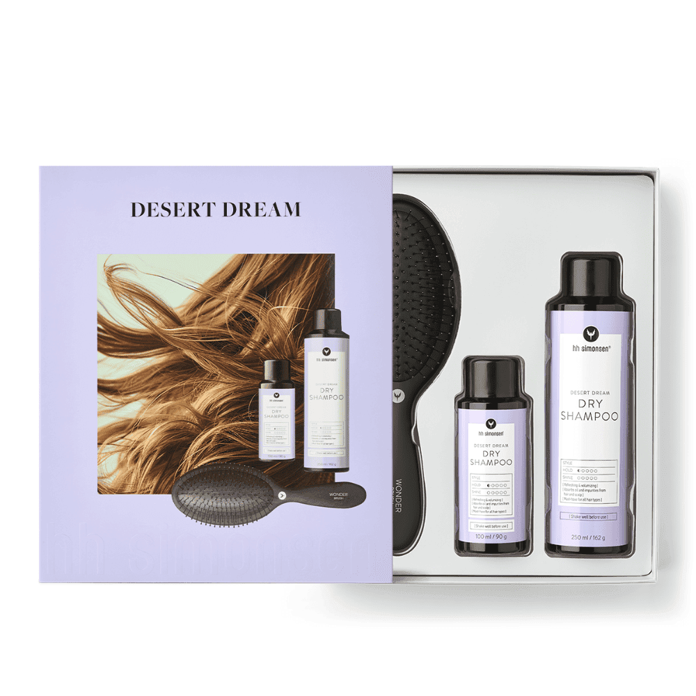 HH Simonsen Dry Shampoo + Wonder Brush - Gjafasett
