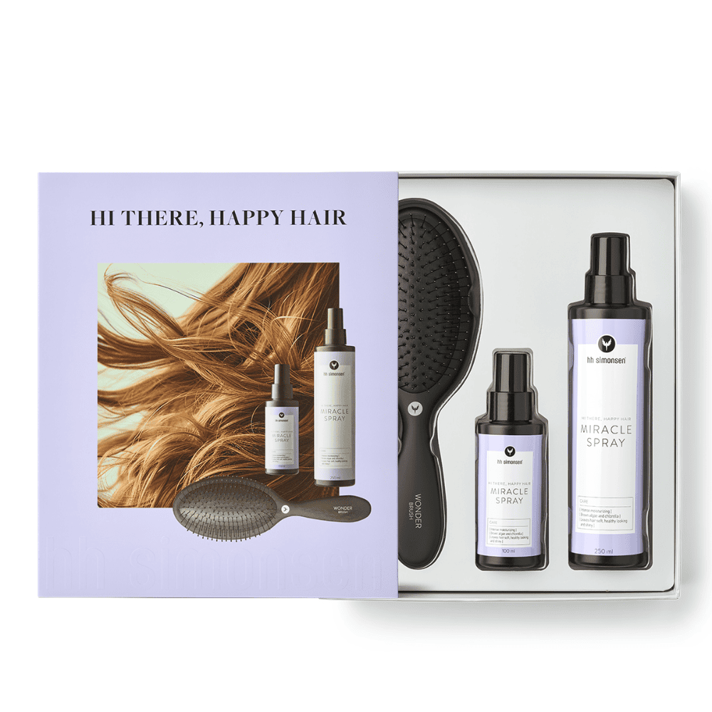 HH Simonsen Miracle Spray + Wonder Brush - Gjafasett